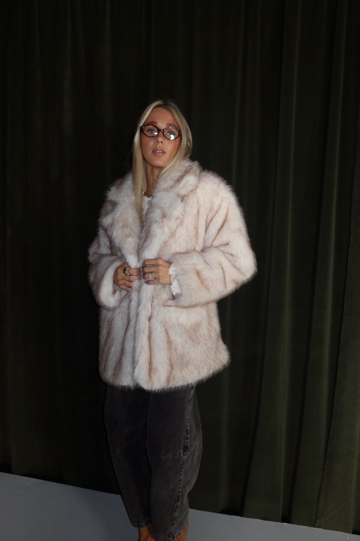 Snow Bunny Fur Coat