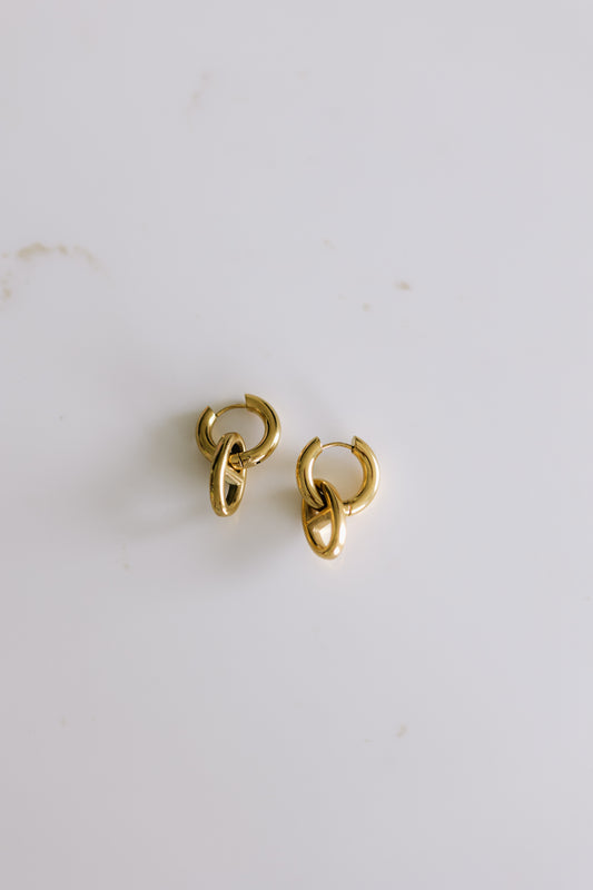 The Link Clasp Earrings