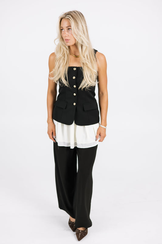 Golden Sepia Muse Top