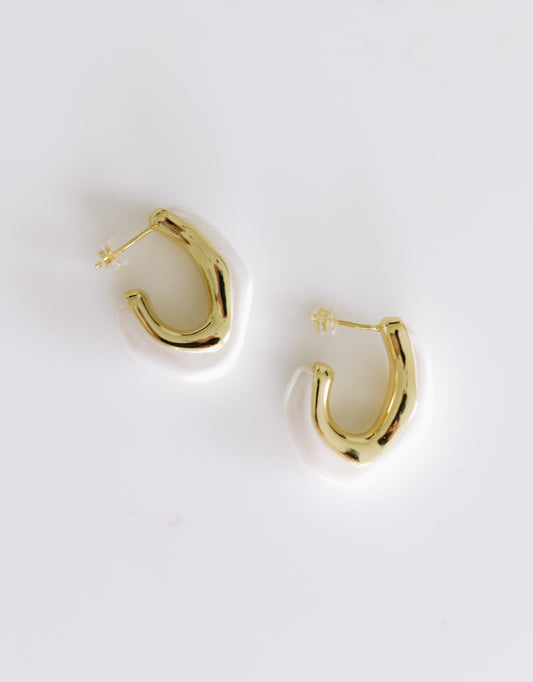 Luna Shell Earrings