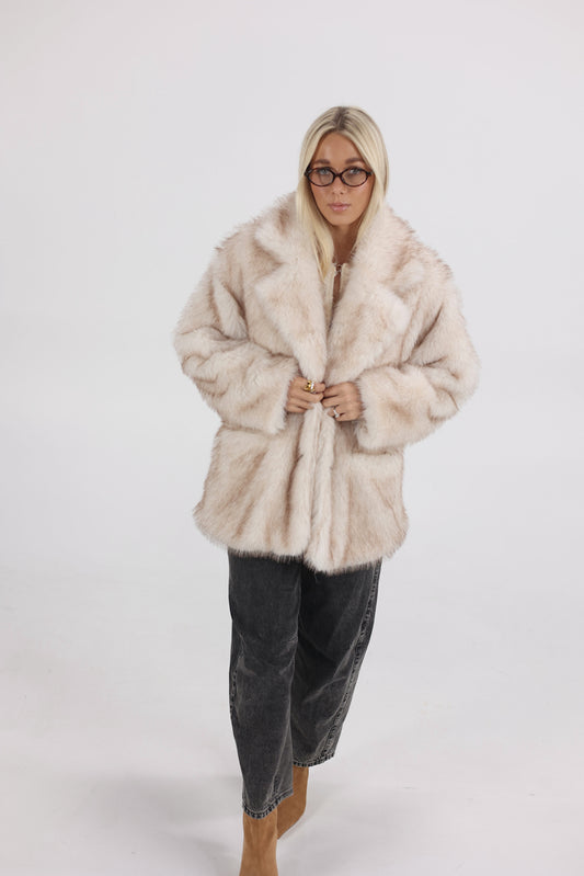 Snow Bunny Fur Coat