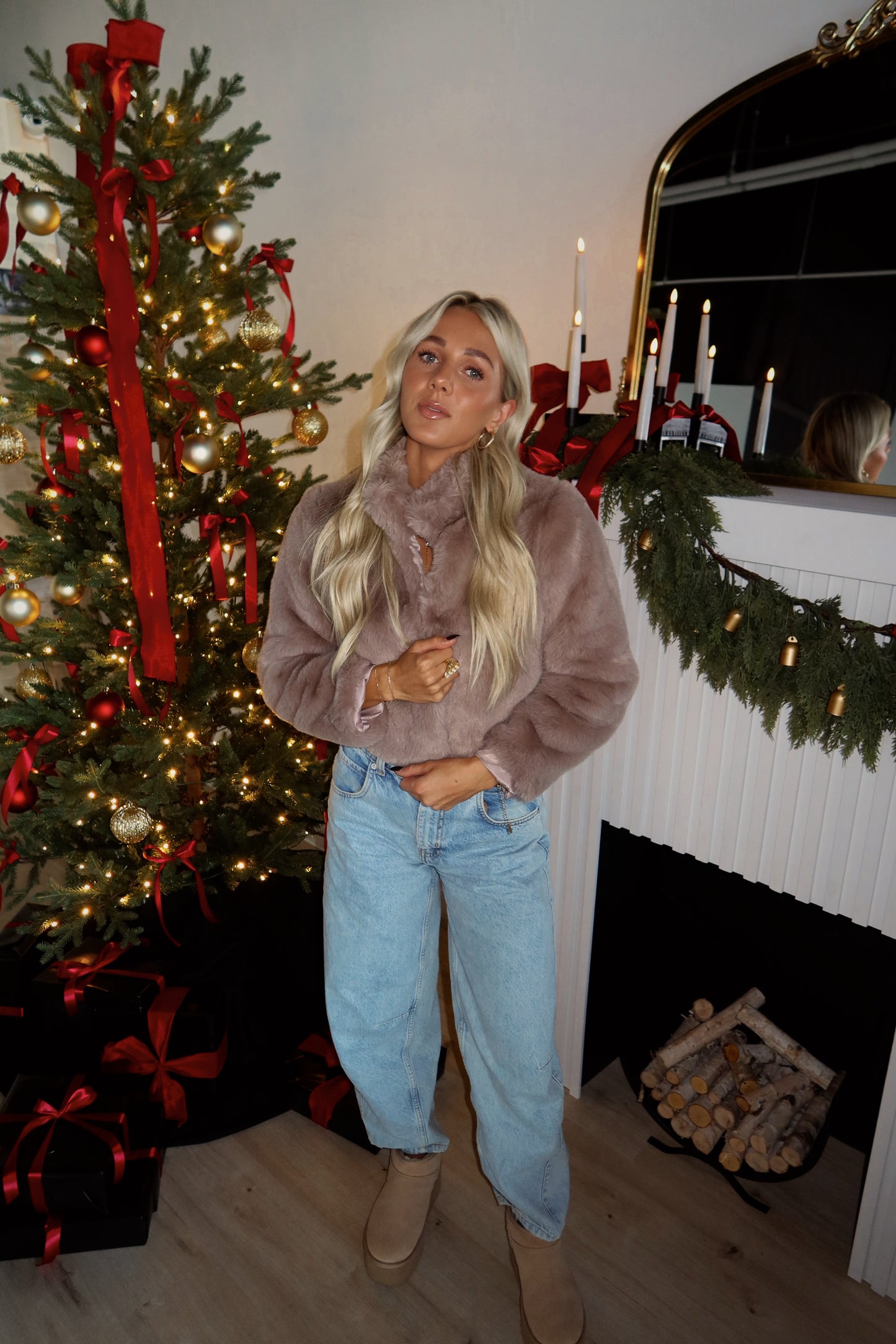 Winter Haze Fur Coat