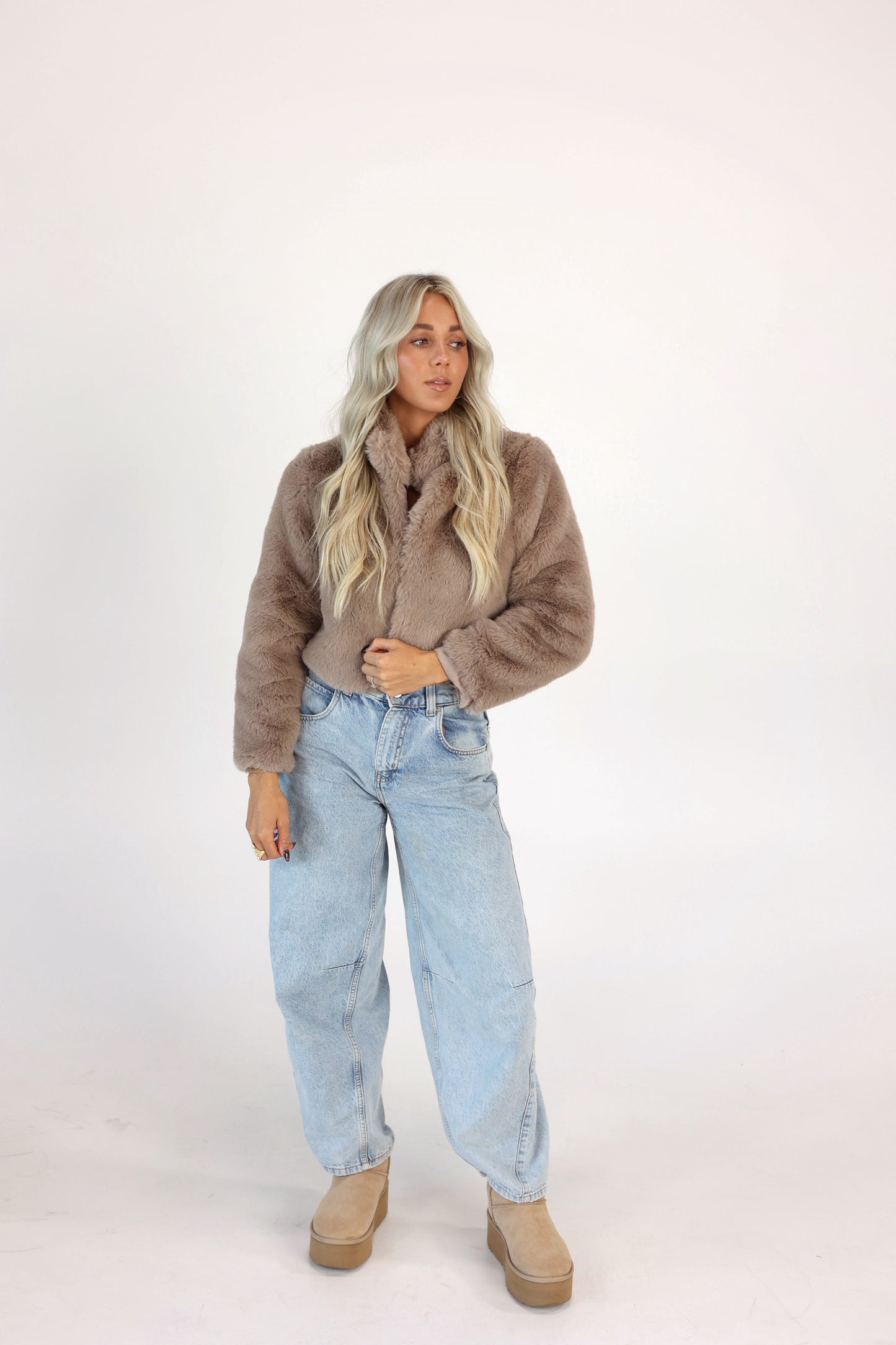 Winter Haze Fur Coat