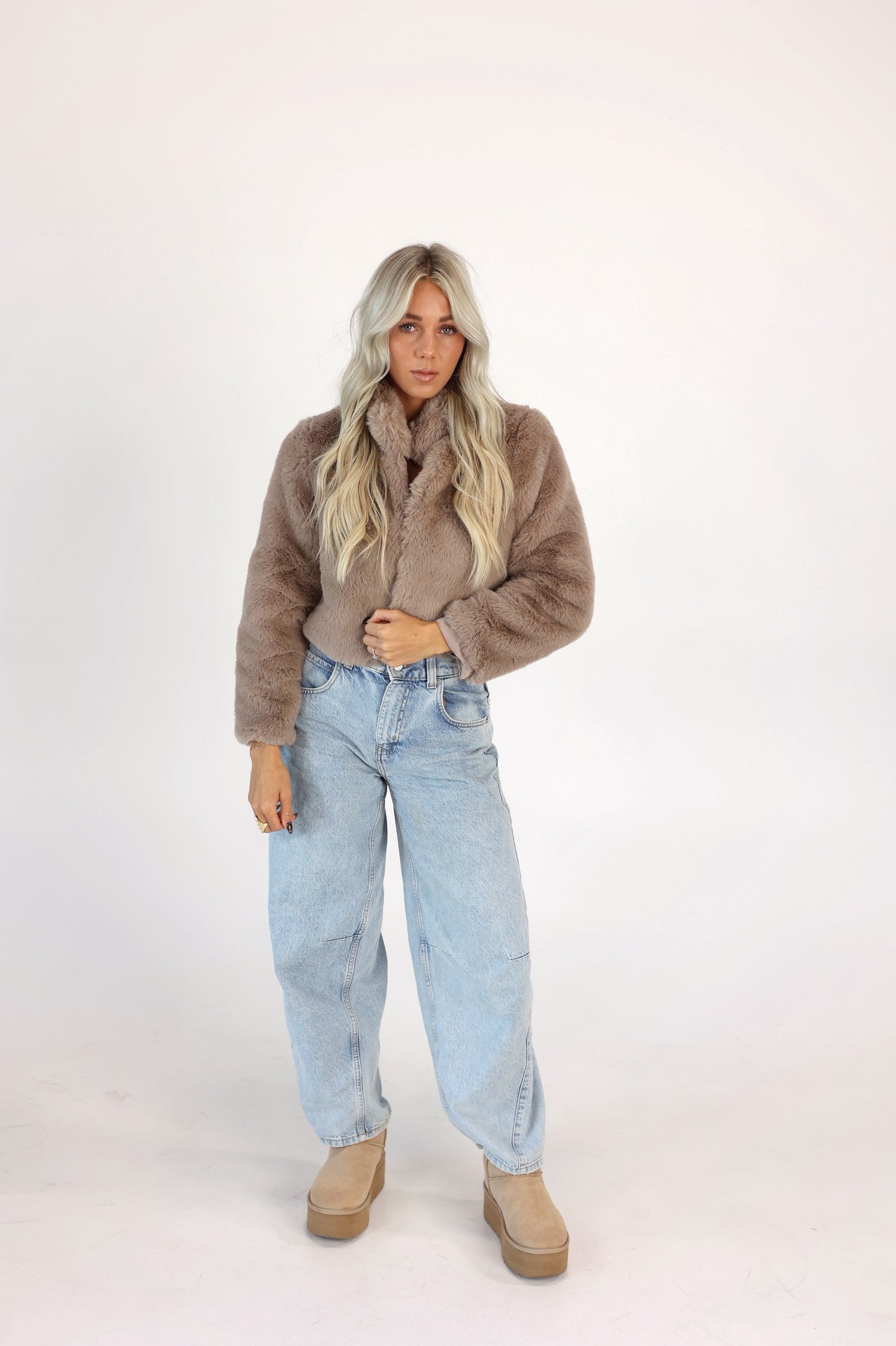 Winter Haze Fur Coat