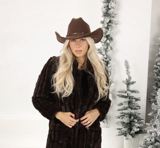 The Alps Mountain Fur Coat