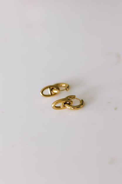 The Link Clasp Earrings