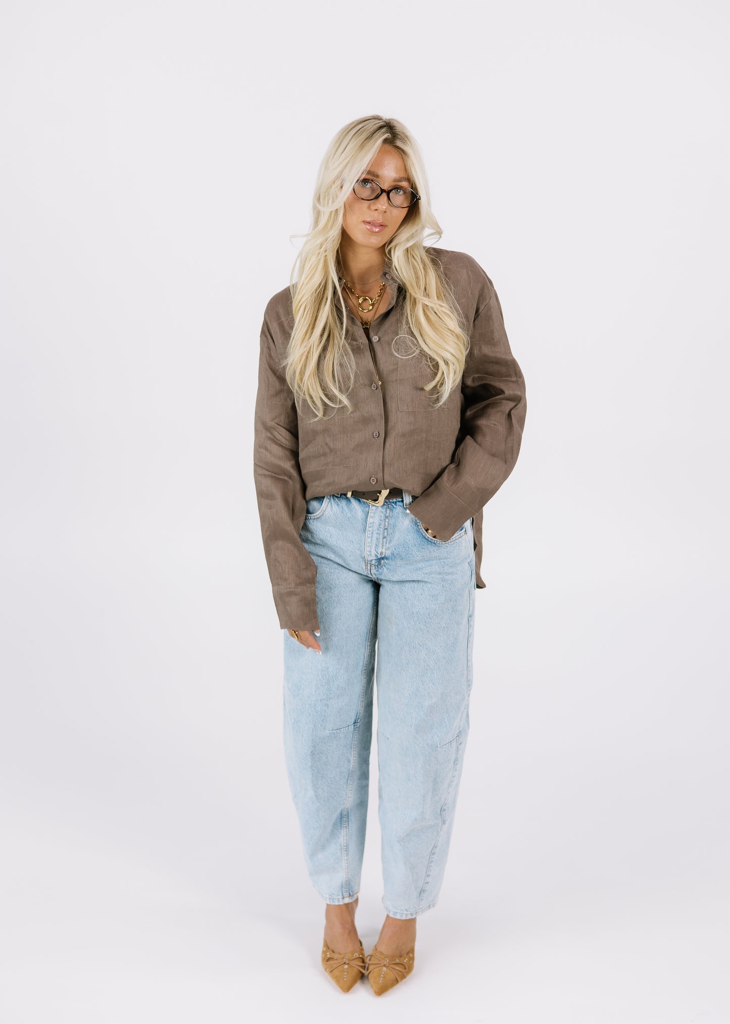 Brownstone Button Up