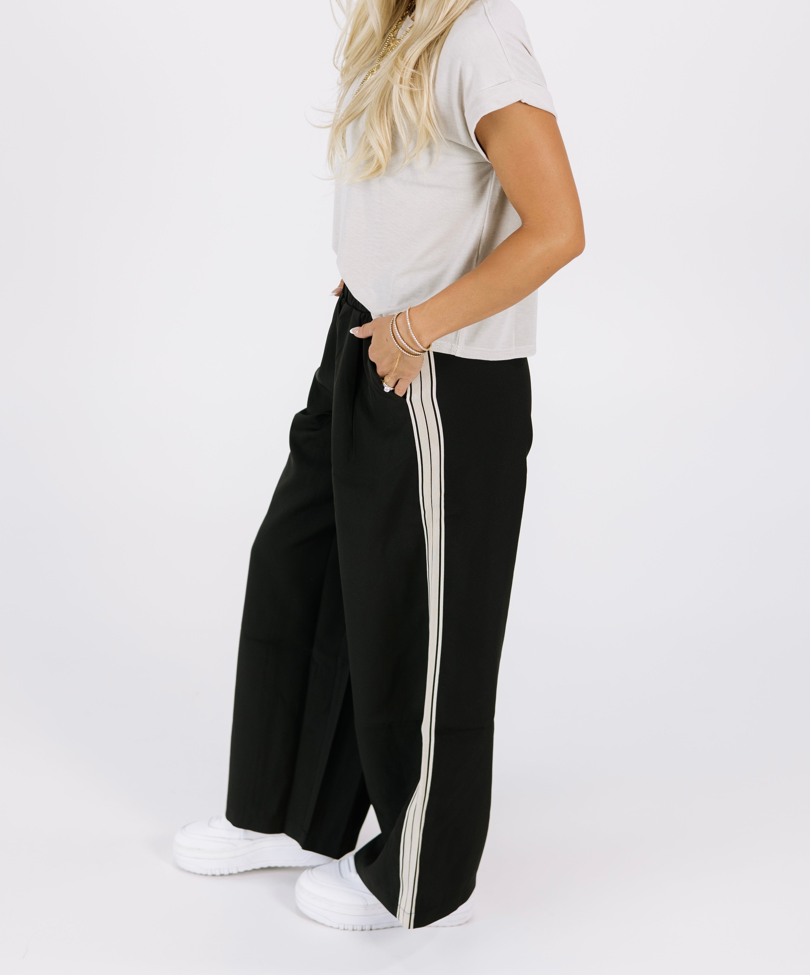 Velvet Track Pants