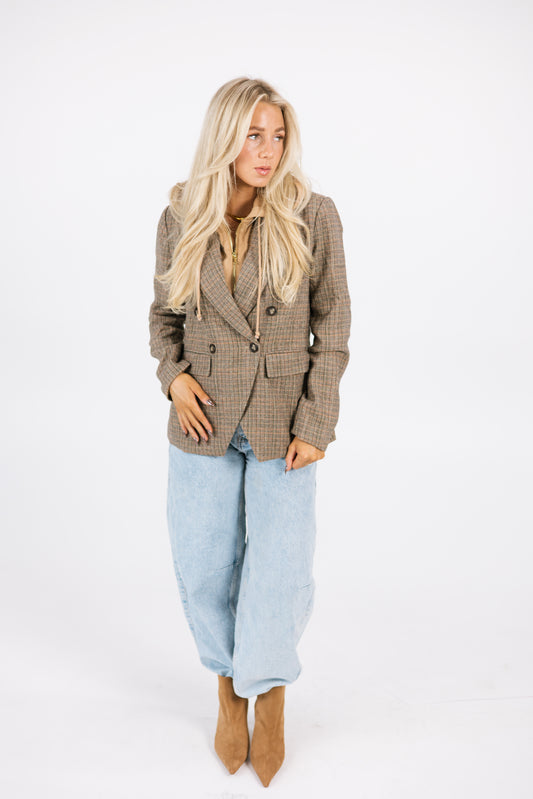 Rowan Check Blazer
