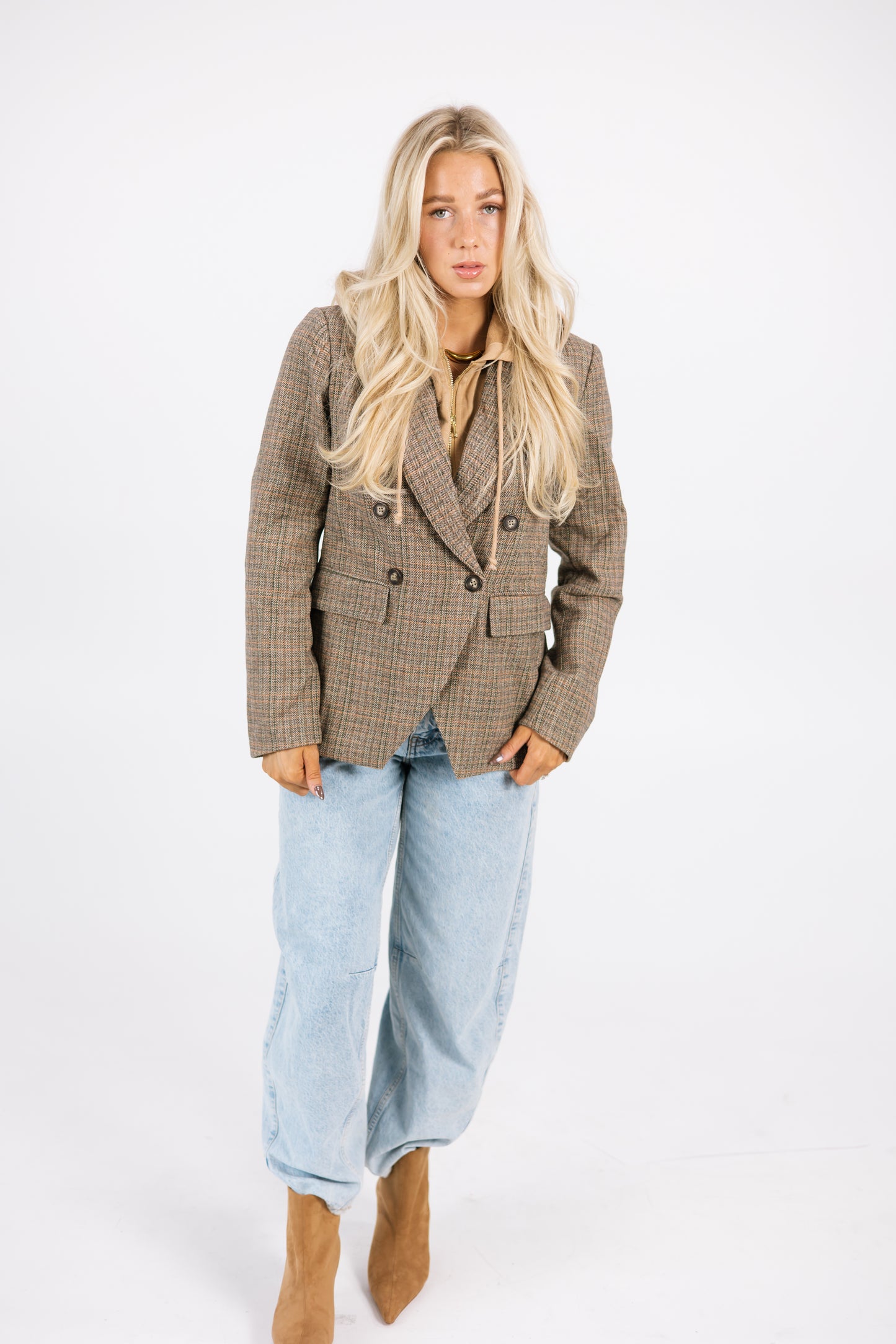 Rowan Check Blazer