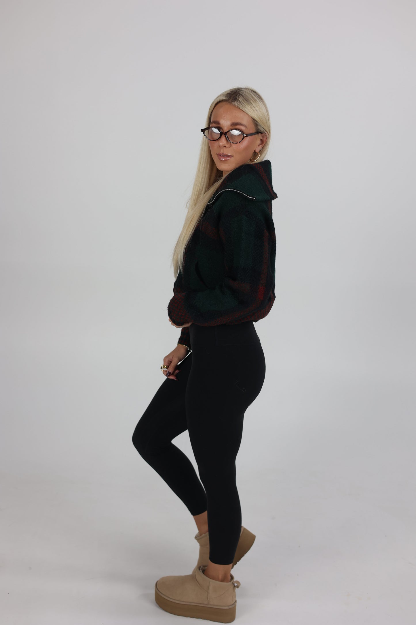 Mistletoe Cabin Zip Jacket