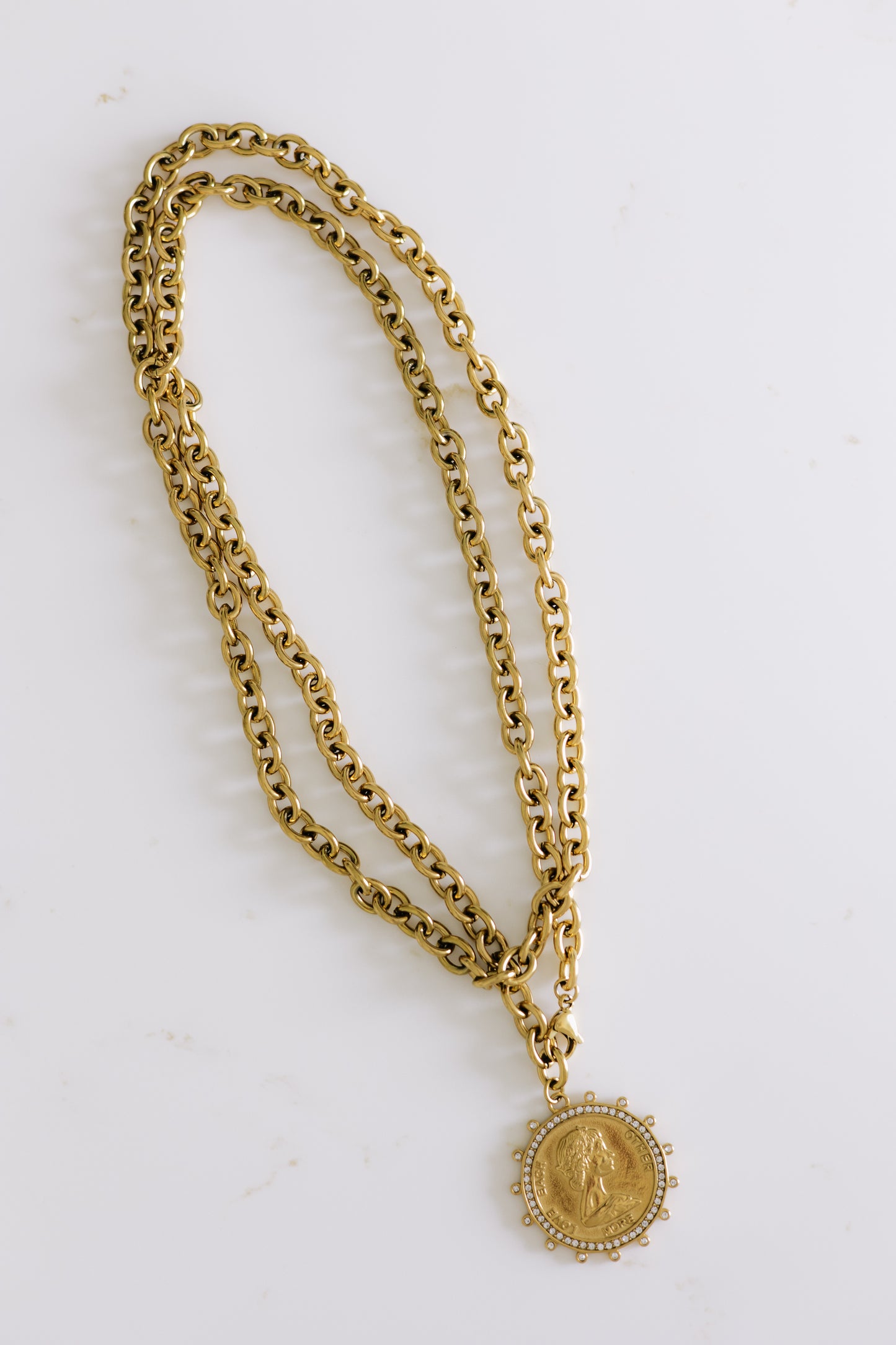 Love Bound Medallion Necklace