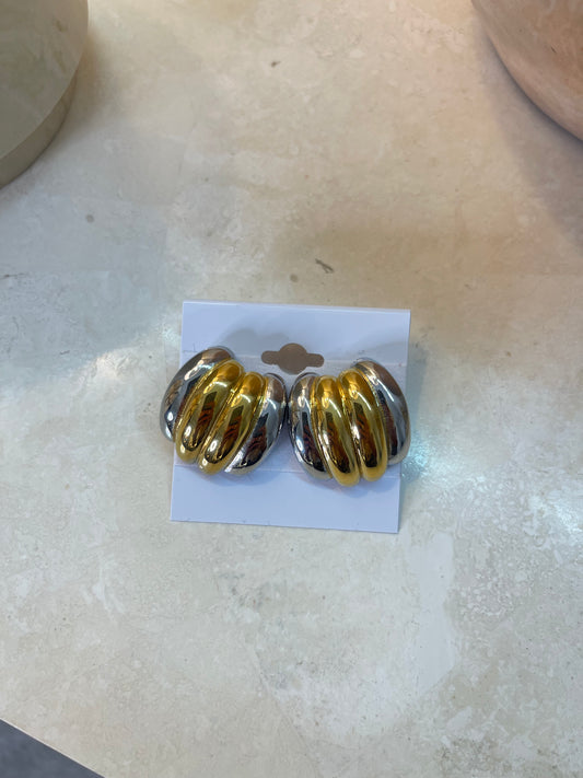 Two Toned Earrings