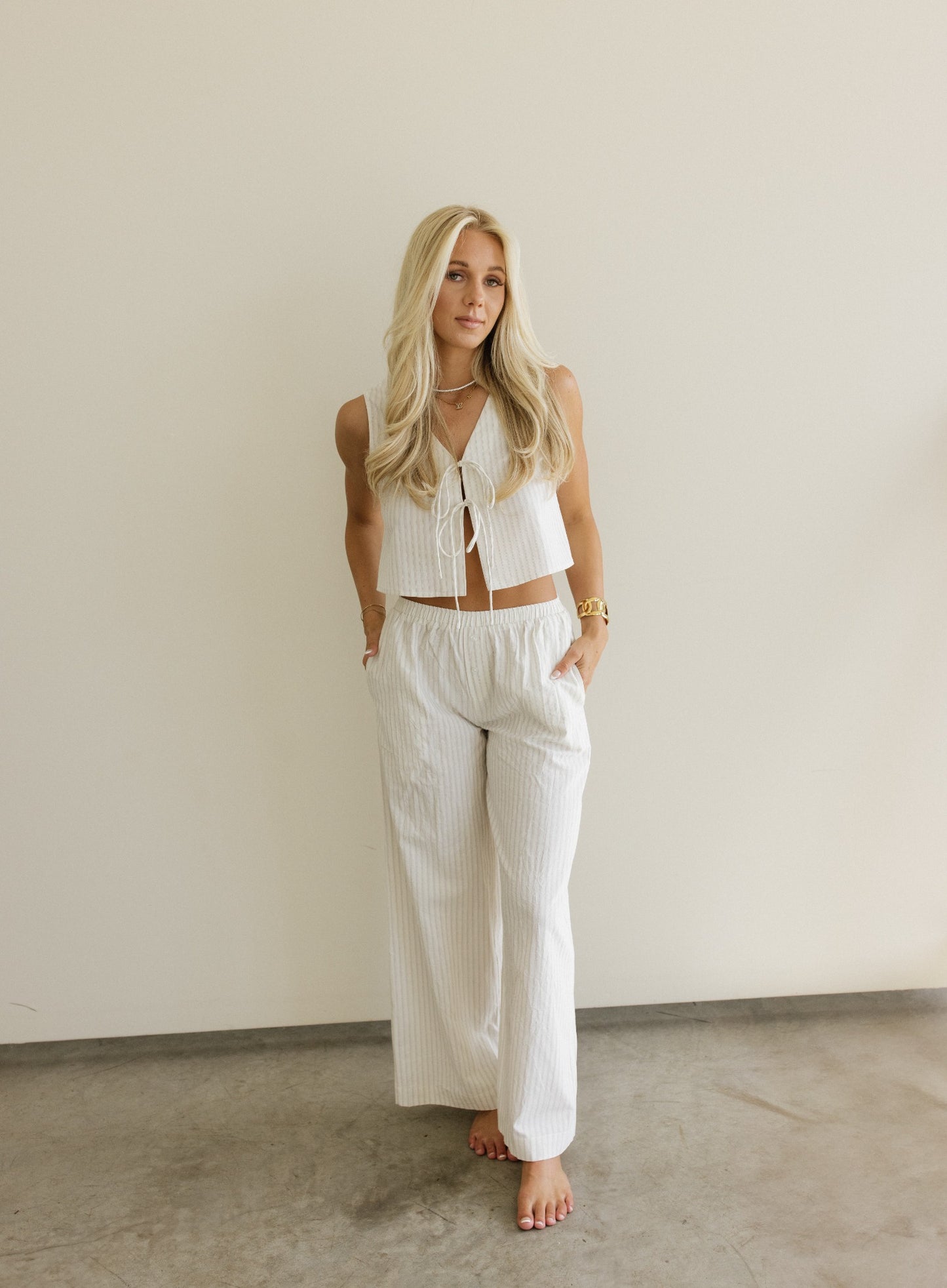 Capri Stripe Set