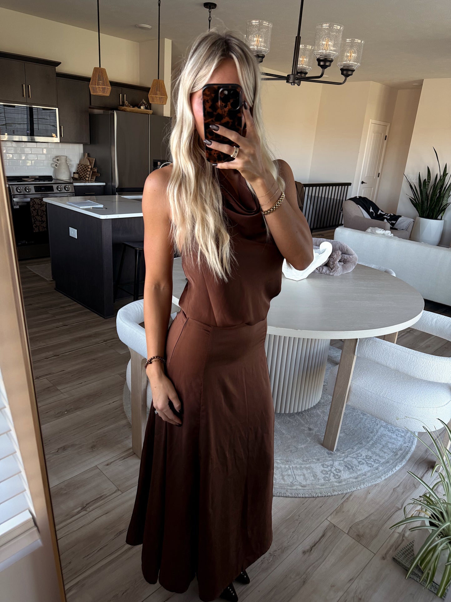 Chocolate Kiss Silk Top