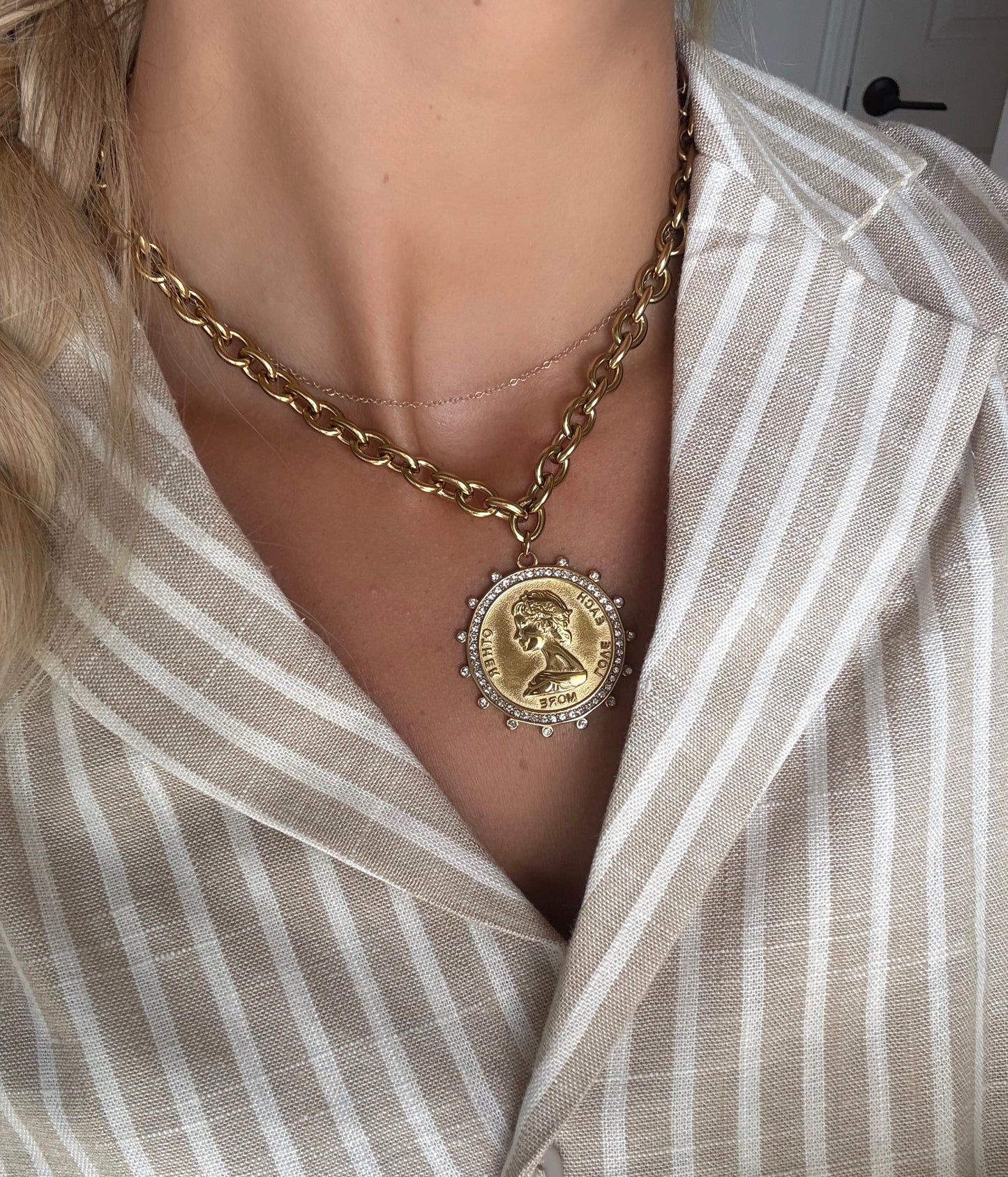 Riviera Coin Necklace
